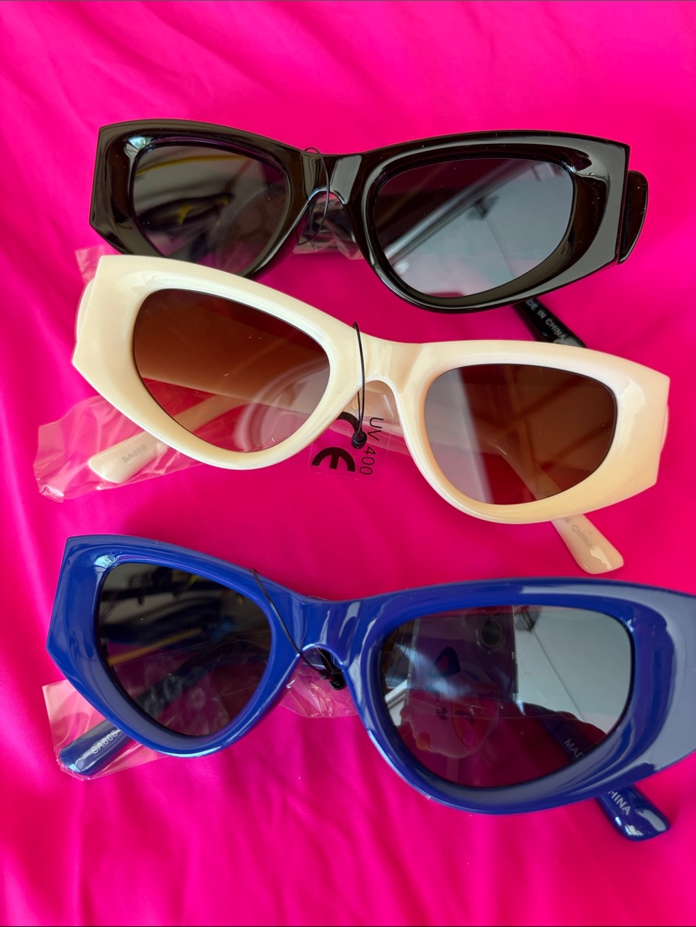 New Sunglasses UV 400 3 pairs